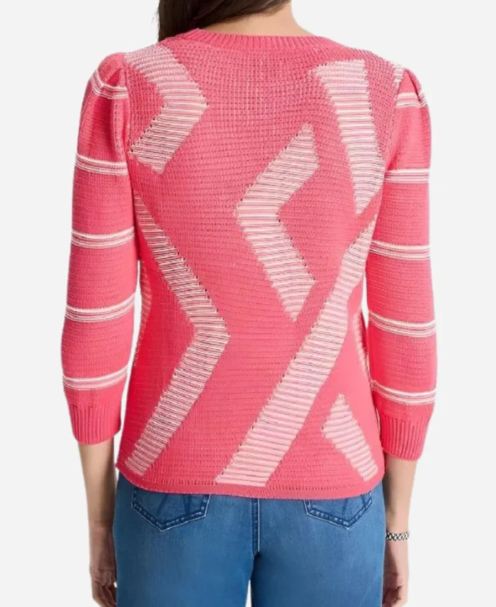 Rebecca Budig Bold and the Beautiful Pink Sweater