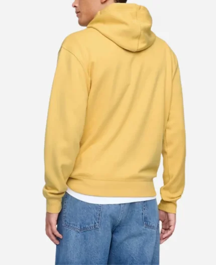 Relaxed Gap Logo Yellow Pullover Hoodie