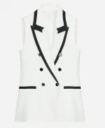 Rhiannon Ally Good Morning America White Trim Vest For Sale