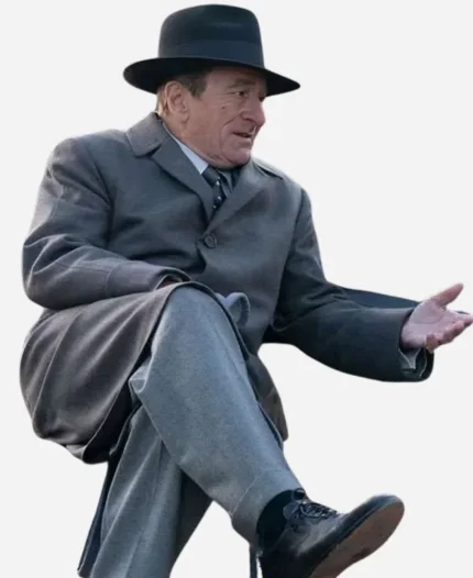 Robert De Niro The Alto Knights 2025 Frank Costello Grey Coat