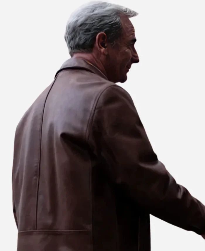 Robson Green Brown Suede Leather Jacket 2025