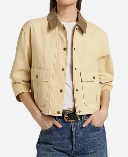 Roxy Sternberg Tv Series FBI Most Wanted Season 06 Sheryll Barnes White Cotton Jacket