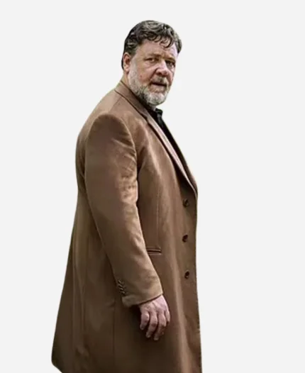 Russell Crowe Sleeping Dogs 2024 Brown Coat