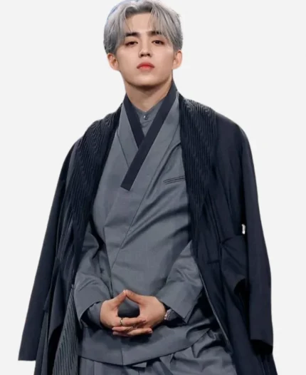 S.Coups Met Gala Grey Coat