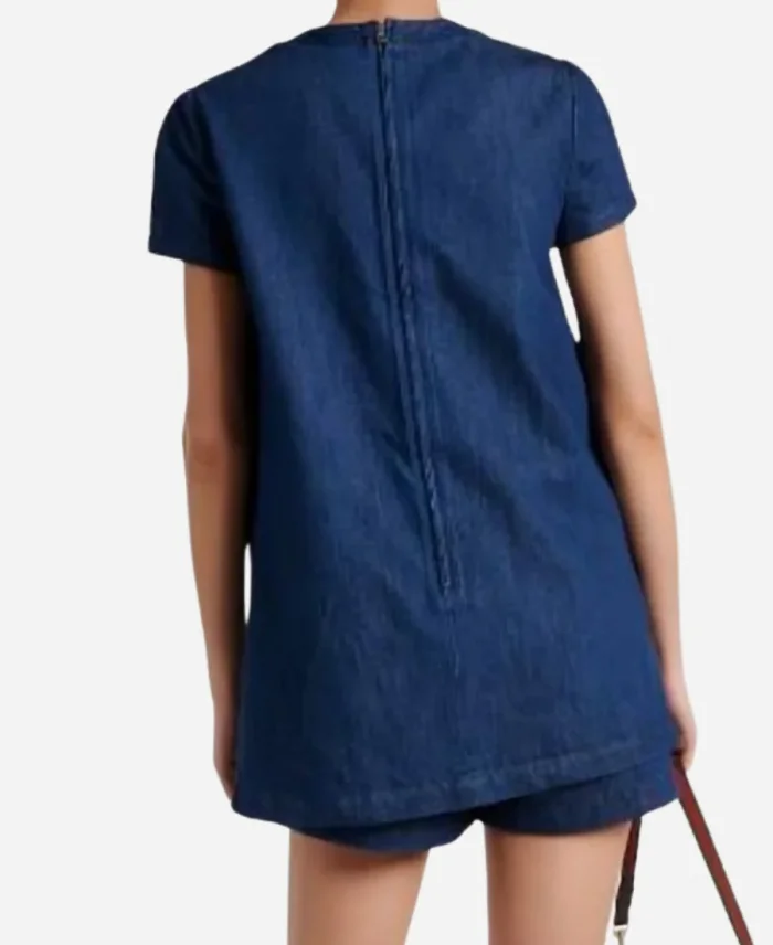 Samantha Levitt TV-Series Your Friends And Neighbors S01 2025 Olivia Munn Denim Mini Dress