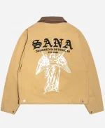 Sana Detroit Angel Workwear Khaki Jacket