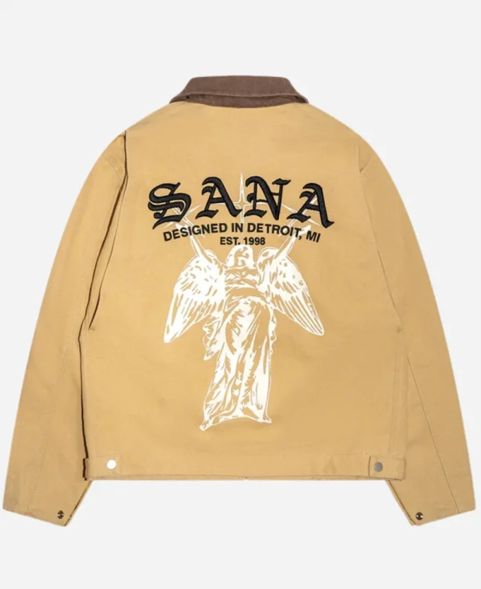Sana Detroit Angel Workwear Khaki Jacket