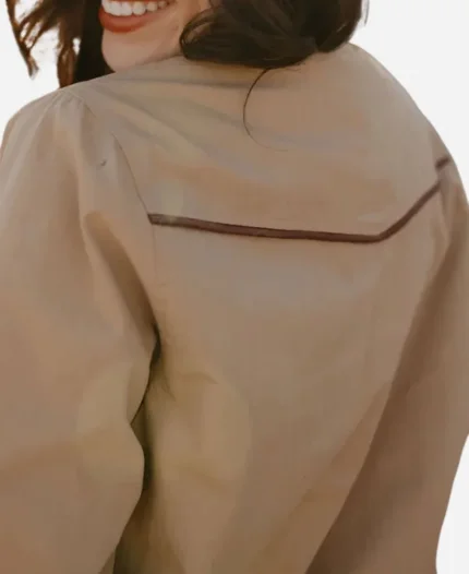 Santa Rosa Cowgirl Brown Cotton Varsity Bomber Jacket