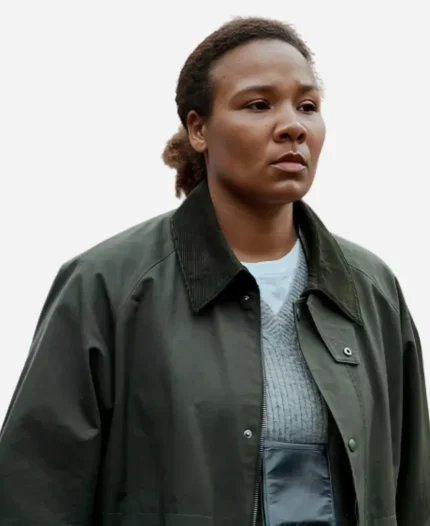 Sara Fanta Traore TV-Series Secrets We Keep SO1 2025 Aicha Green Jacket