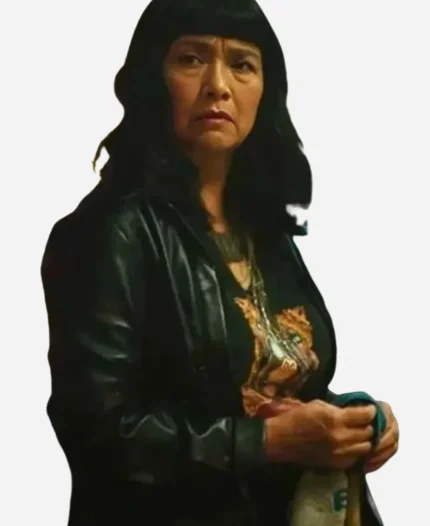 Sarah Lam Fight or Flight 2025 Leather Jacket