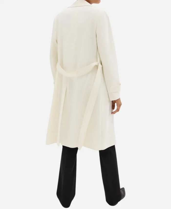 Sarah Levy SurrealEstate SO3 Belted Trench Coat Cream