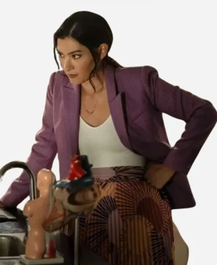 Sasha Lubbock Watson S01 Purple Blazer