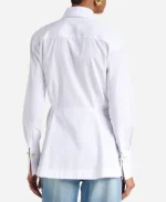 Savannah Guthrie The Today Show White Floral Shirt