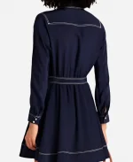 Savannah Sellers NBC News Daily 2025 Mini Shirt Dress