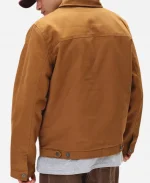 Sean Lew Tv Series The Cleaning Lady S04 Chris De La Rosa Brown Cotton Jacket