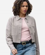 Sheryll Barnes FBI Most Wanted S06 Grey Jacket