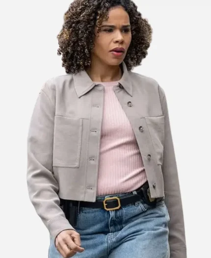 Sheryll Barnes FBI Most Wanted S06 Grey Jacket