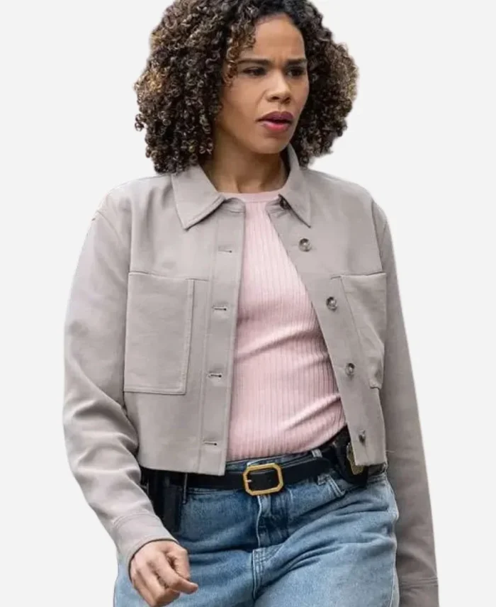 Sheryll Barnes FBI Most Wanted S06 Grey Jacket