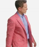 Sirens 2025 Glenn Howerton Duck Print Coat