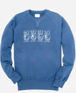 Sirens 2025 Meghann Fahy Blue Yale Sweatshirt - Jacket Era