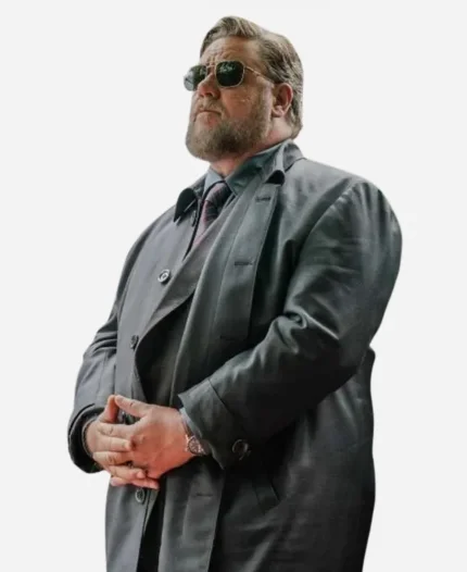 Sleeping Dogs 2024 Russell Crowe Coat