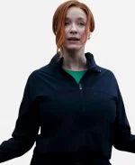 Small Town Big Story 2025 Christina Hendricks Black Jacket