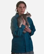 Sorry, Baby 2025 Eva Victor Blue Jacket - Jacket Era