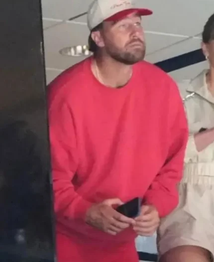 Stanley Cup Final 2025 Travis Kelce Red Sweatshirt For Sale