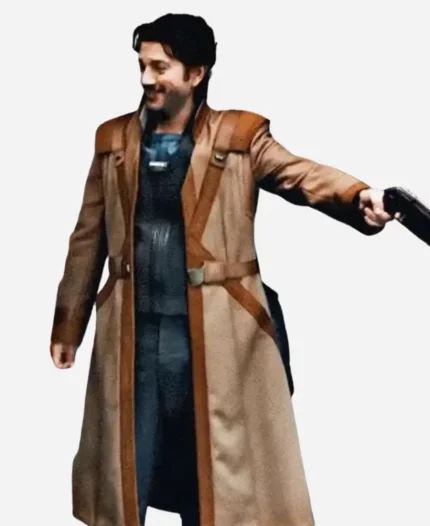 Star Wars Andor S02 Diego Luna Brown Coat