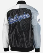 Starter Los Angeles Dodgers Satin Tri-Color Varsity Jacket