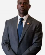 Sterling K. Brown Tv Series Paradise 2025 Xavier Collins Grey Suit