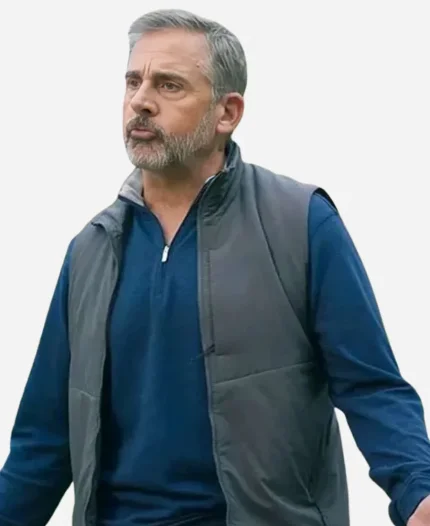Steve Carell The Four Seasons 2025 Nick Grey Vest
