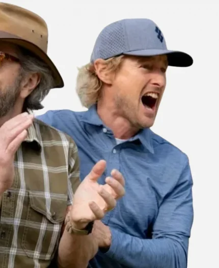 Stick S01 Owen Wilson Blue Polo Shirt