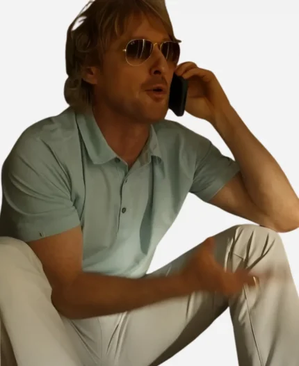 Stick S01 Owen Wilson Green Polo Shirt