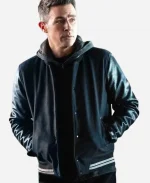 Stuart Scola FBI Season 07 John Boyd Black Varsity Jacket