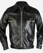 Sundance Film Festival 2025 Murray Bartlett Black Leather Jacket