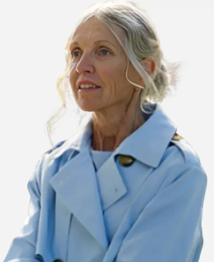 SurrealEstate S03 Anne Shepherd Blue Trench Coat