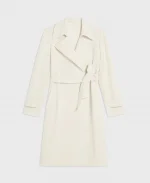Susan Ireland SurrealEstate S03 Belted Trench Cream Coat