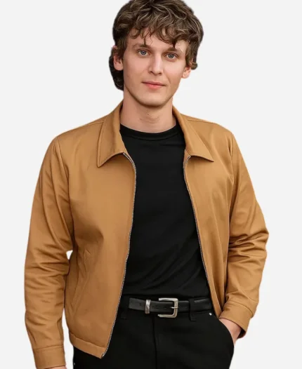 TUDUM 2025 Hunter Doohan Leather Brown Jacket