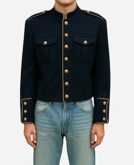 TUDUM 2025 Noah Schnapp Honor Guard Blue Jacket