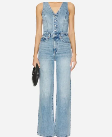 TV-Series Down Home Fab S03 2025 Chelsea DeBoer Blue Jumpsuit