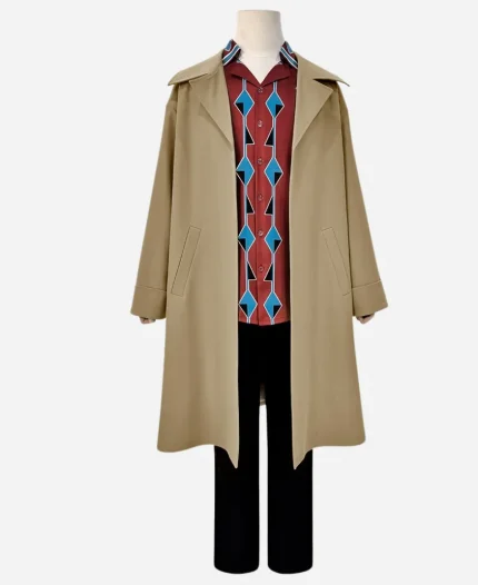 TV Series Sakamoto Days 2025 Yoichi Nagumo Beige Trench Coat