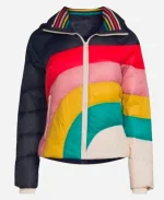 TV-Series The Motherhood Season 01 Rainbow Hooded Puffer Jacket