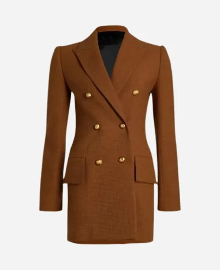 TV-Show Netflix Tudum 2025 Carlacia Grant Brown Blazer