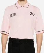TV-Show The Kelly Clarkson Show 2025 Benito Skinner Pink Polo Shirt