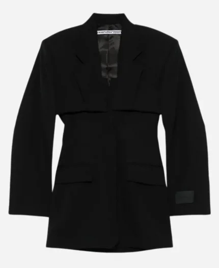 TV-Show Watch What Happens Live 2025 Drew Sidora Black Layered Dress