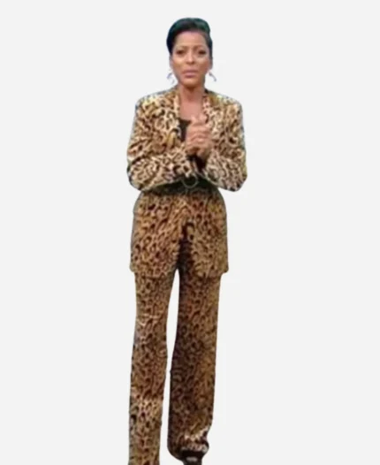 Tamron Hall Show Leopard Blazer and Pant Suit