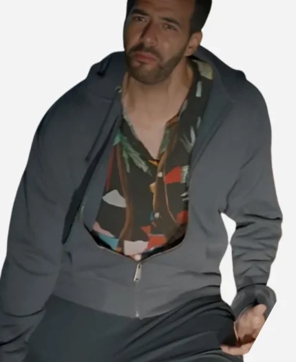 Tarek Boudali Movie Un mariage sans fin 2025 Paul Gray Full Zip Hoodie