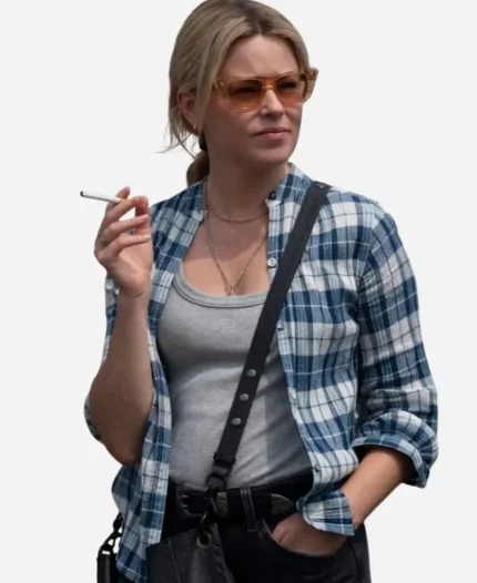The Better Sister Elizabeth Banks Plaid Shirt