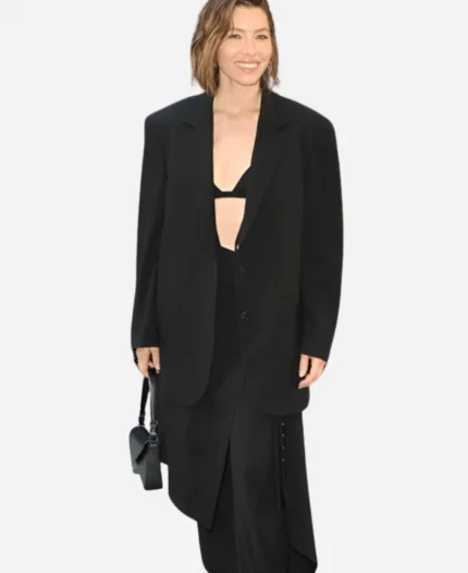 The Better Sister Jessica Biel Premiere Black Blazer For Sale